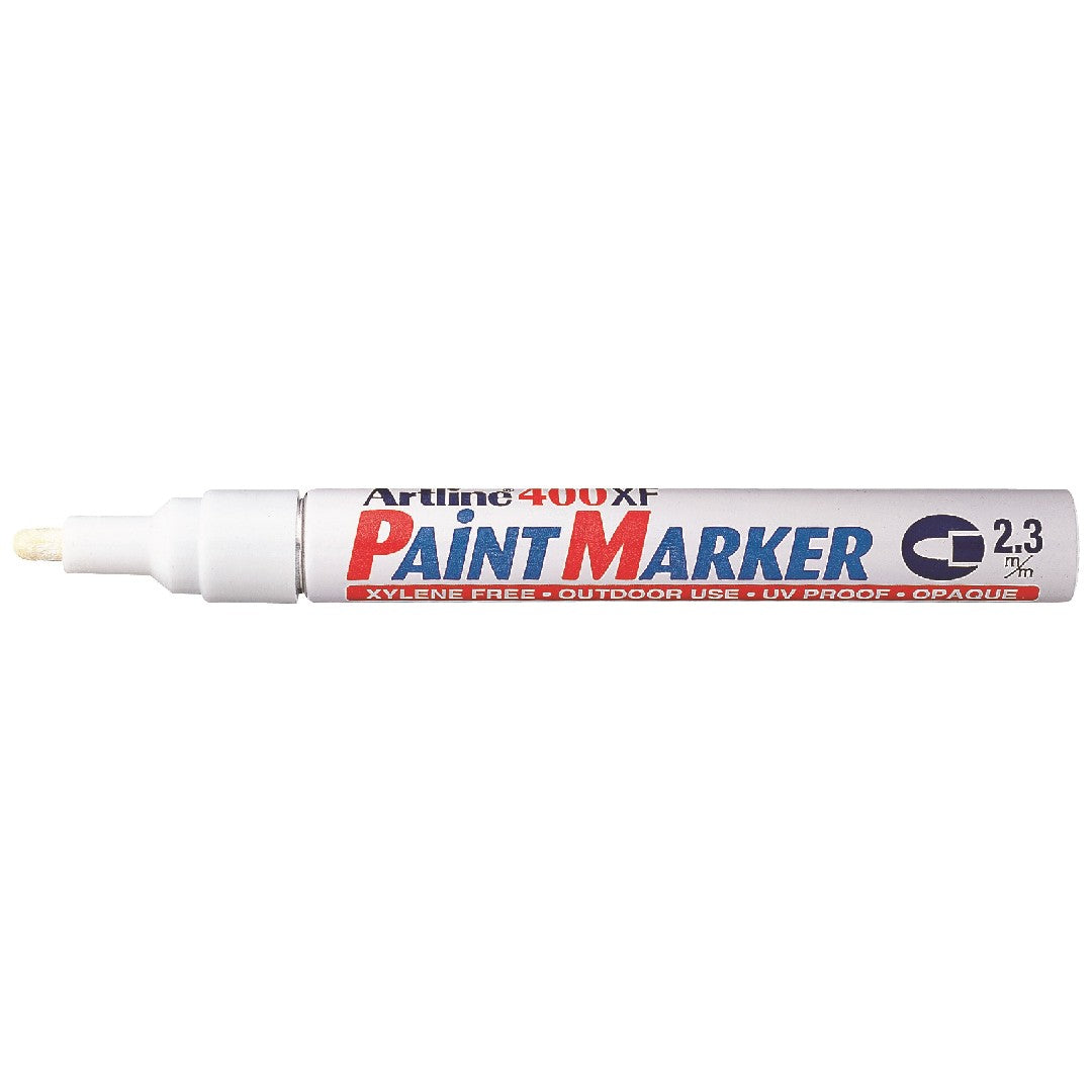 Artline Märkpenna 400XF Paint Rund Spets Vit