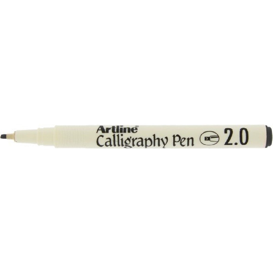 Artline Kalligrafipenna 2,0mm Svart