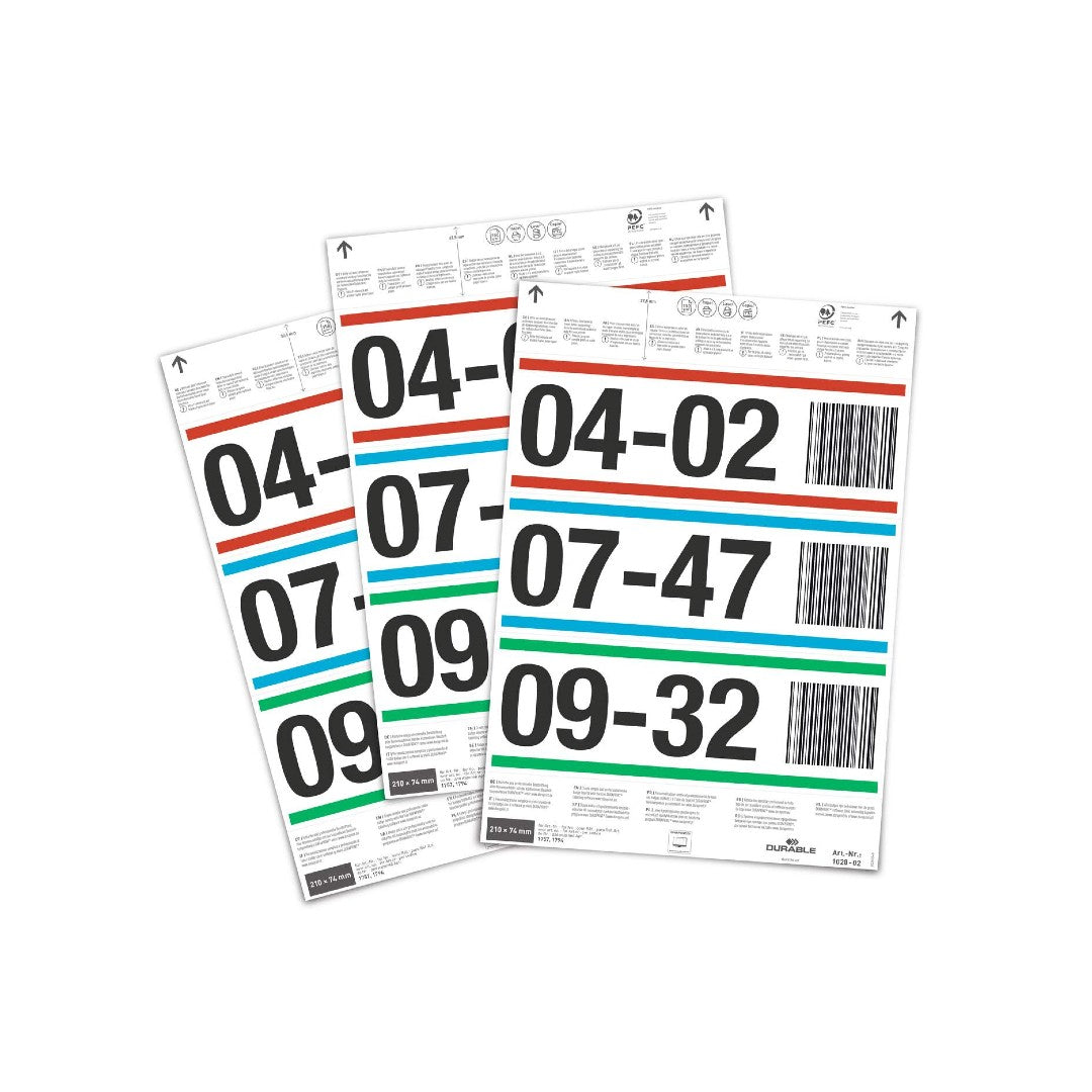Durable Instick Logistikfickor 210x74 240/fp