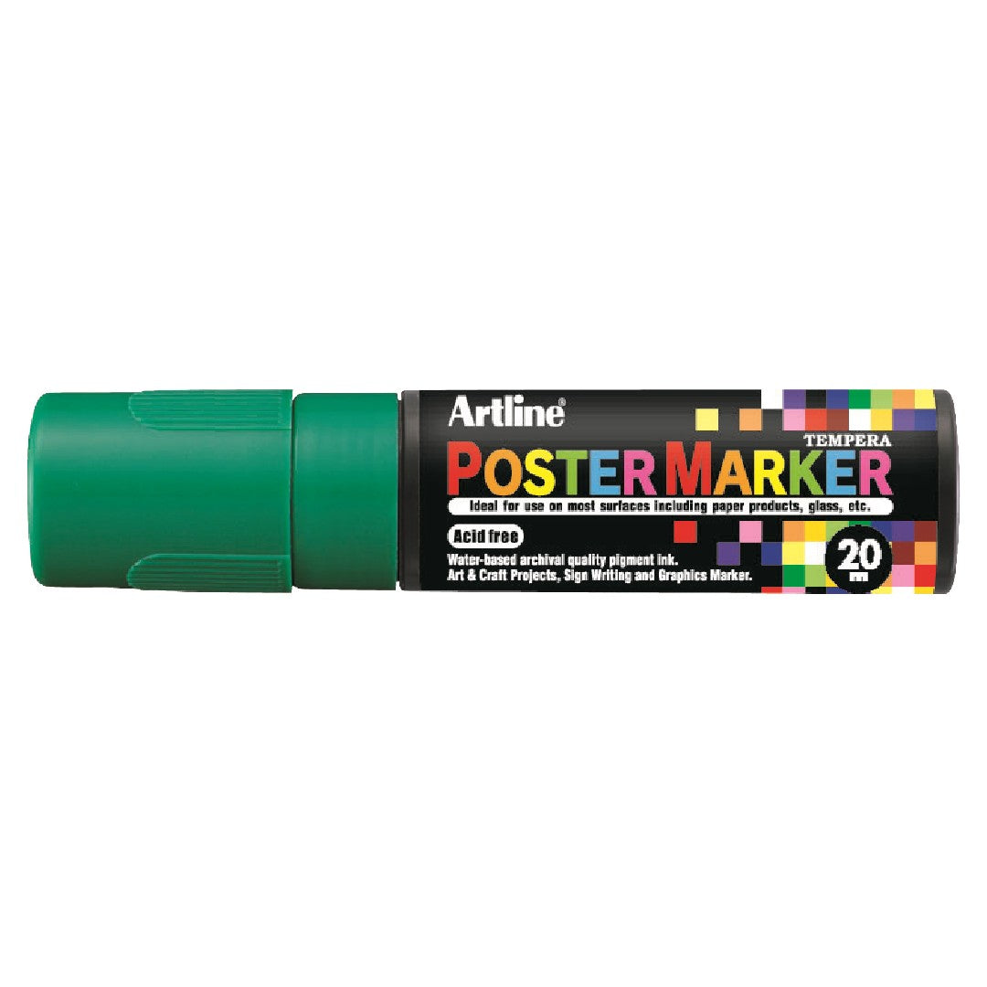 Artline Poster Marker 20mm Grön 6/fp