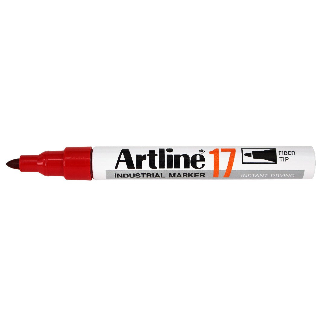 Artline Märkpenna 17 Industri Rund Röd 1.5mm 12/fp