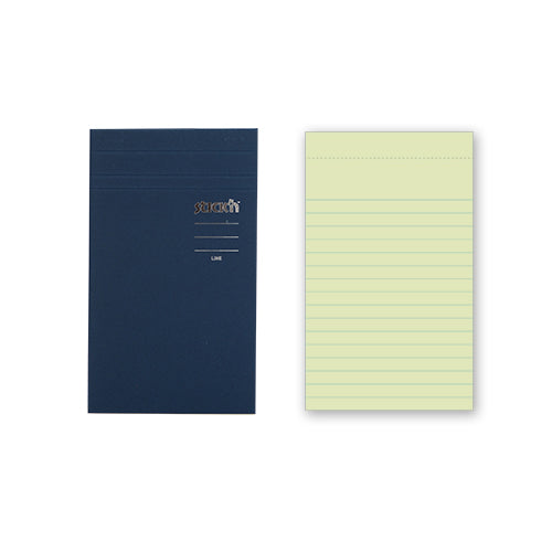 Stick'n Memo Pad Notisblock Linjerat 19x11 cm Gul