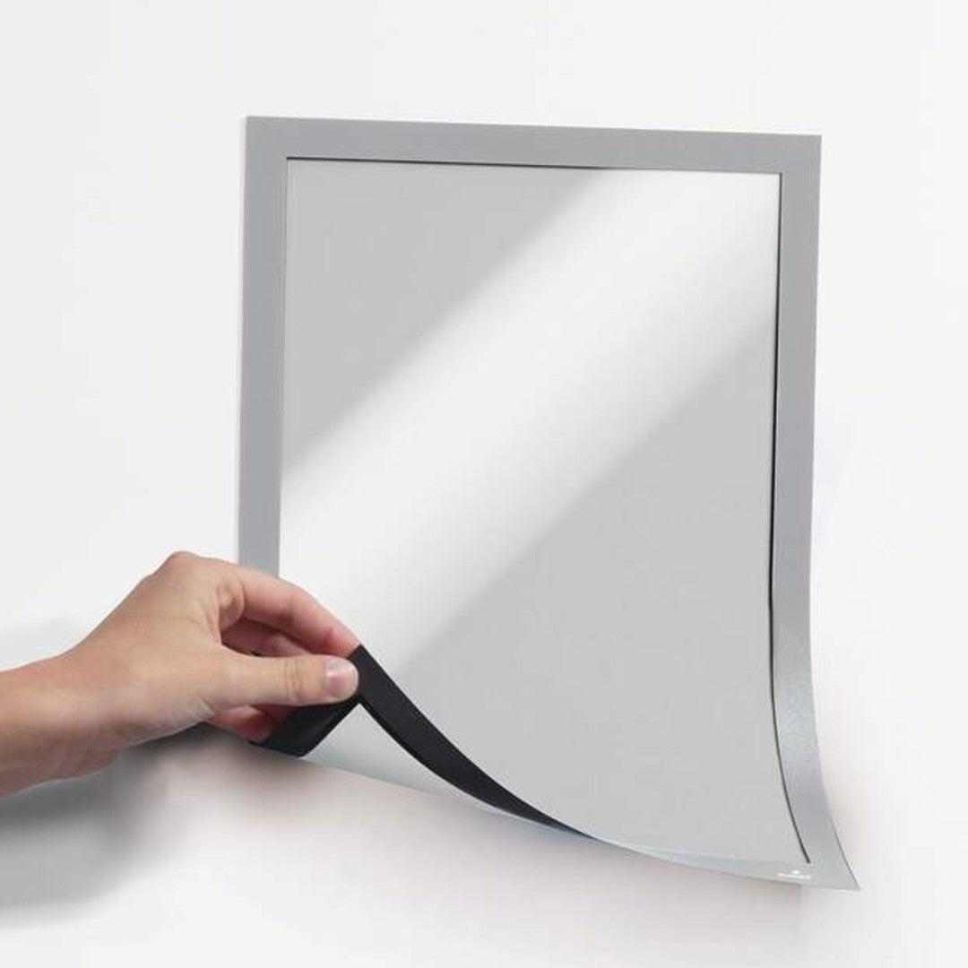Durable Magnetram Duraframe A4 silver 5/fp