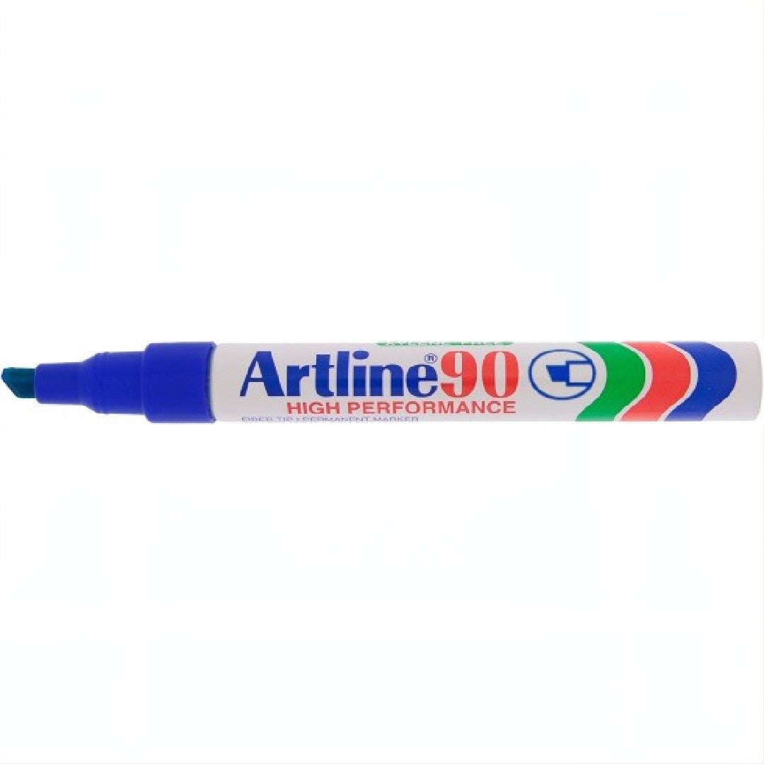 Artline Märkpenna 90 Skuren Blå 2–5mm 12/fp
