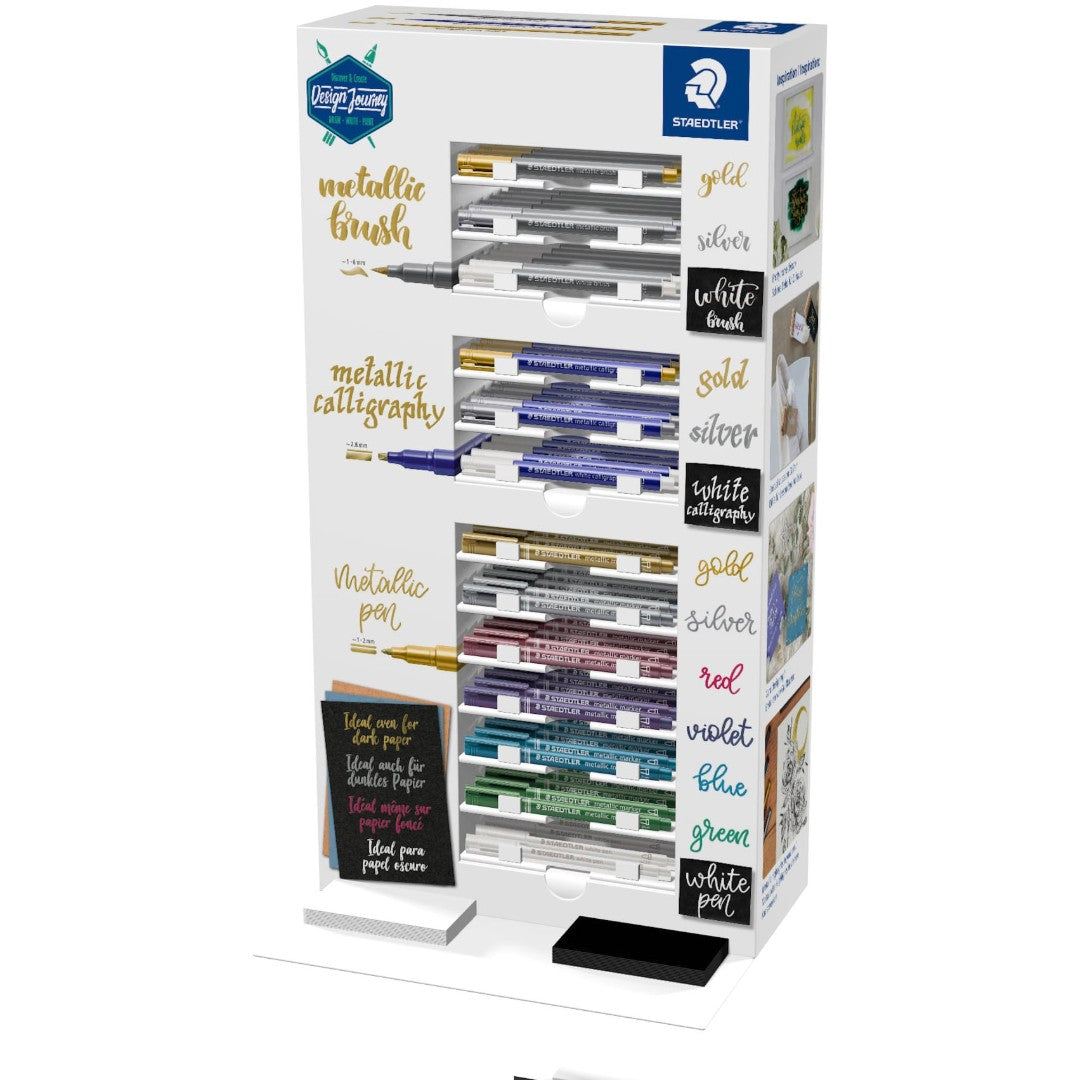 Staedtler Metallic Marker Display Assorterade 130/fp