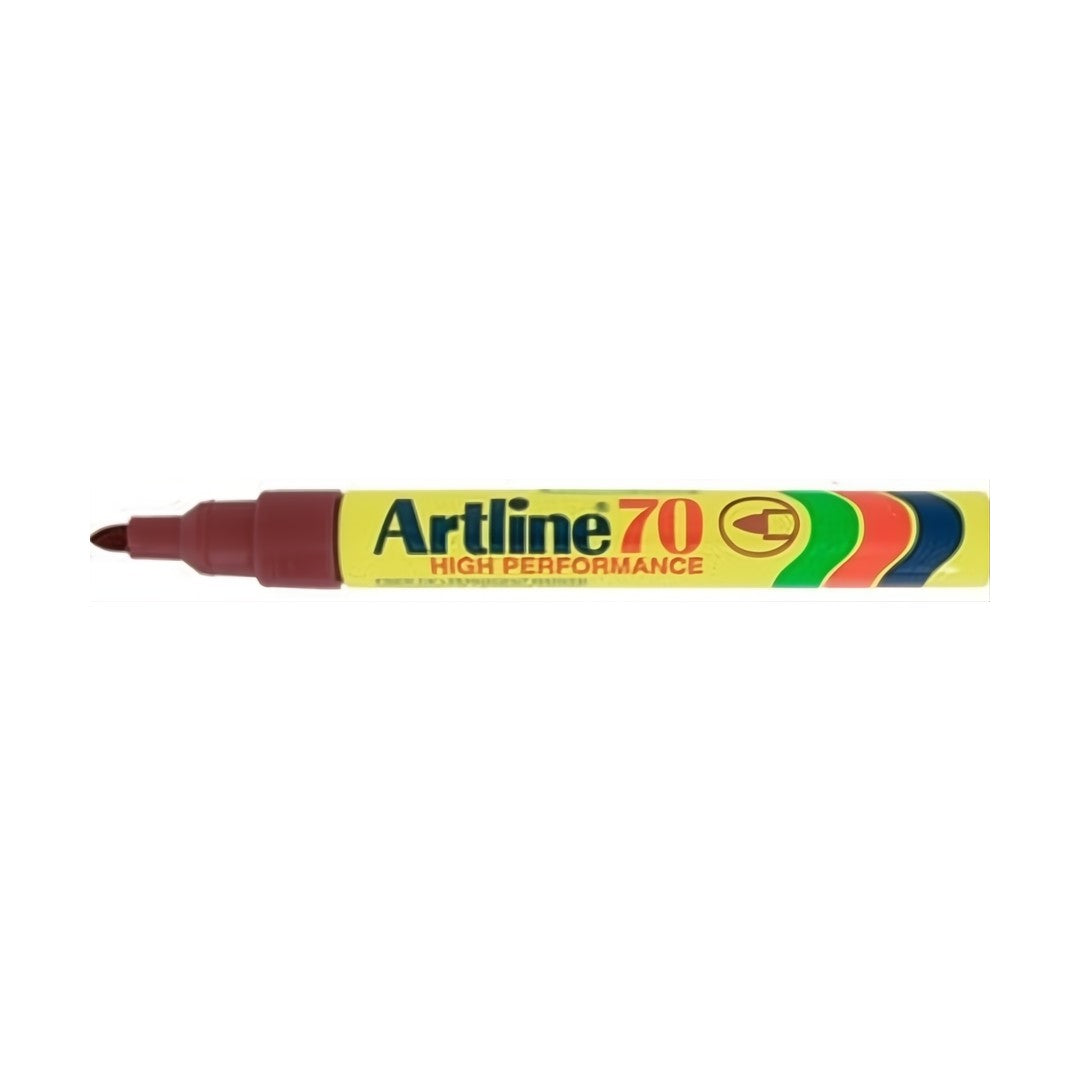 Artline Märkpenna 70 Rund Brun 1.5mm 12/fp