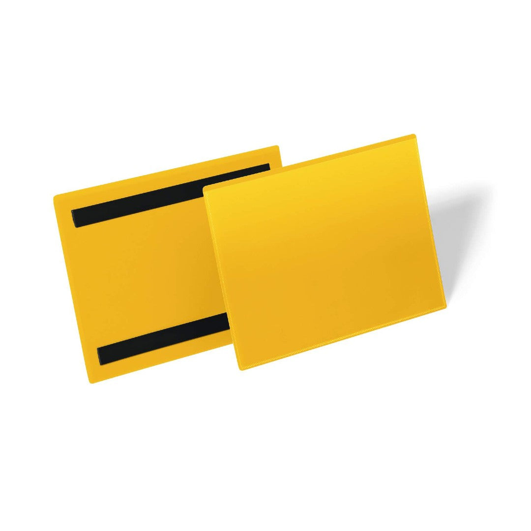 Durable Lagerficka A5L Magnetisk Gul 50/fp