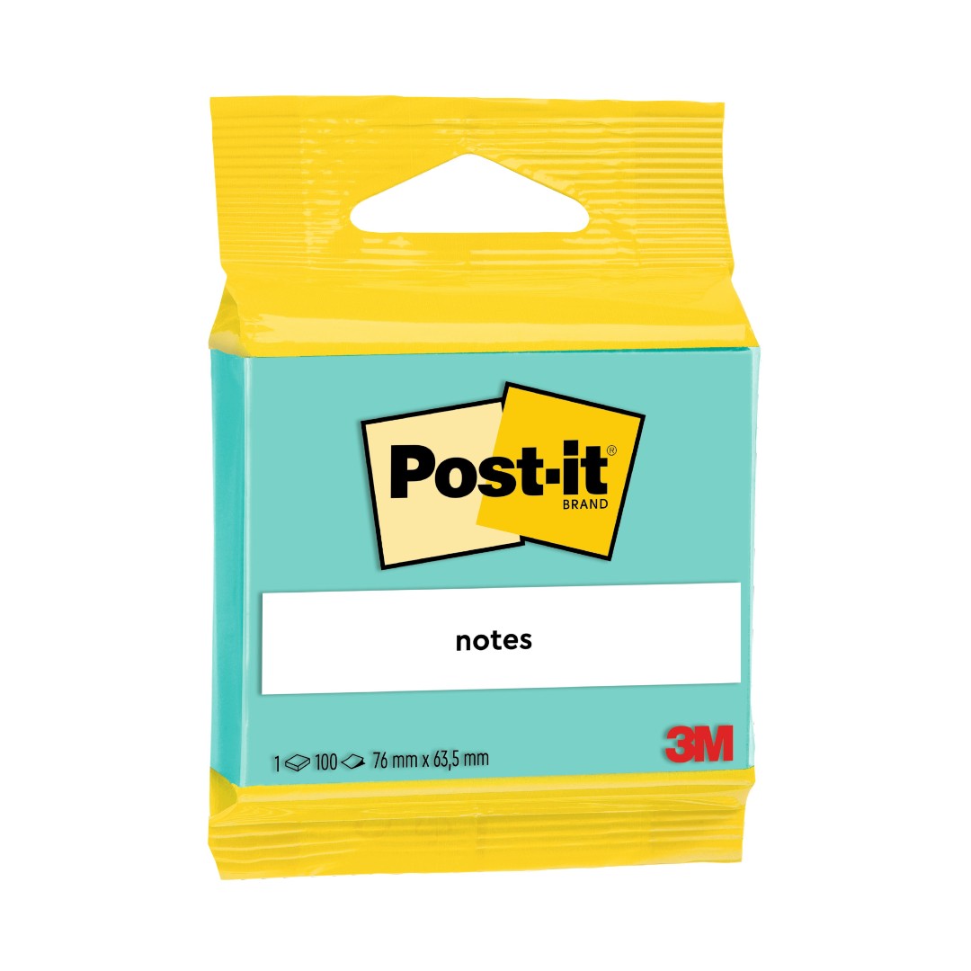 Post-it Notes Gröna 63,5x76mm 100 blad