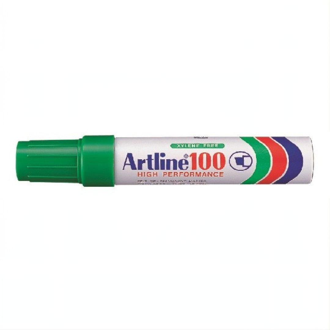 Artline Märkpenna 100 Skuren Grön 7–12mm 6/fp