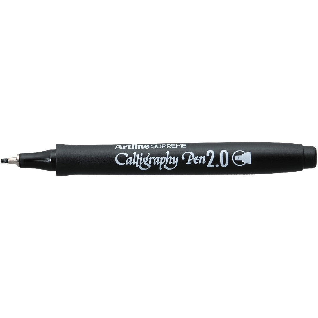 Artline Supreme Kalligrafipenna Svart 2mm 12/fp