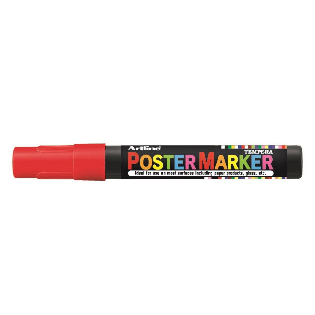 Artline Poster Marker 2,0mm Röd 12/fp