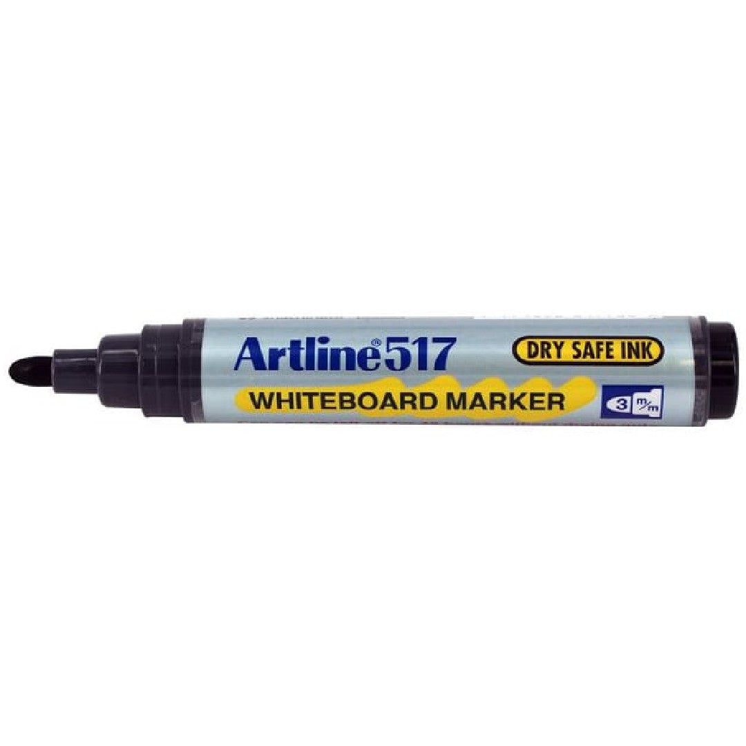 Artline Whiteboardpenna 517 Rund Spets Svart