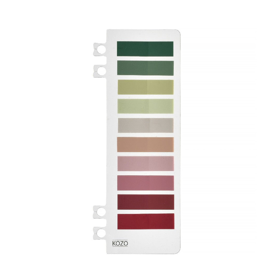 Kozo Indexflikar 10 Färger Blush 200 st
