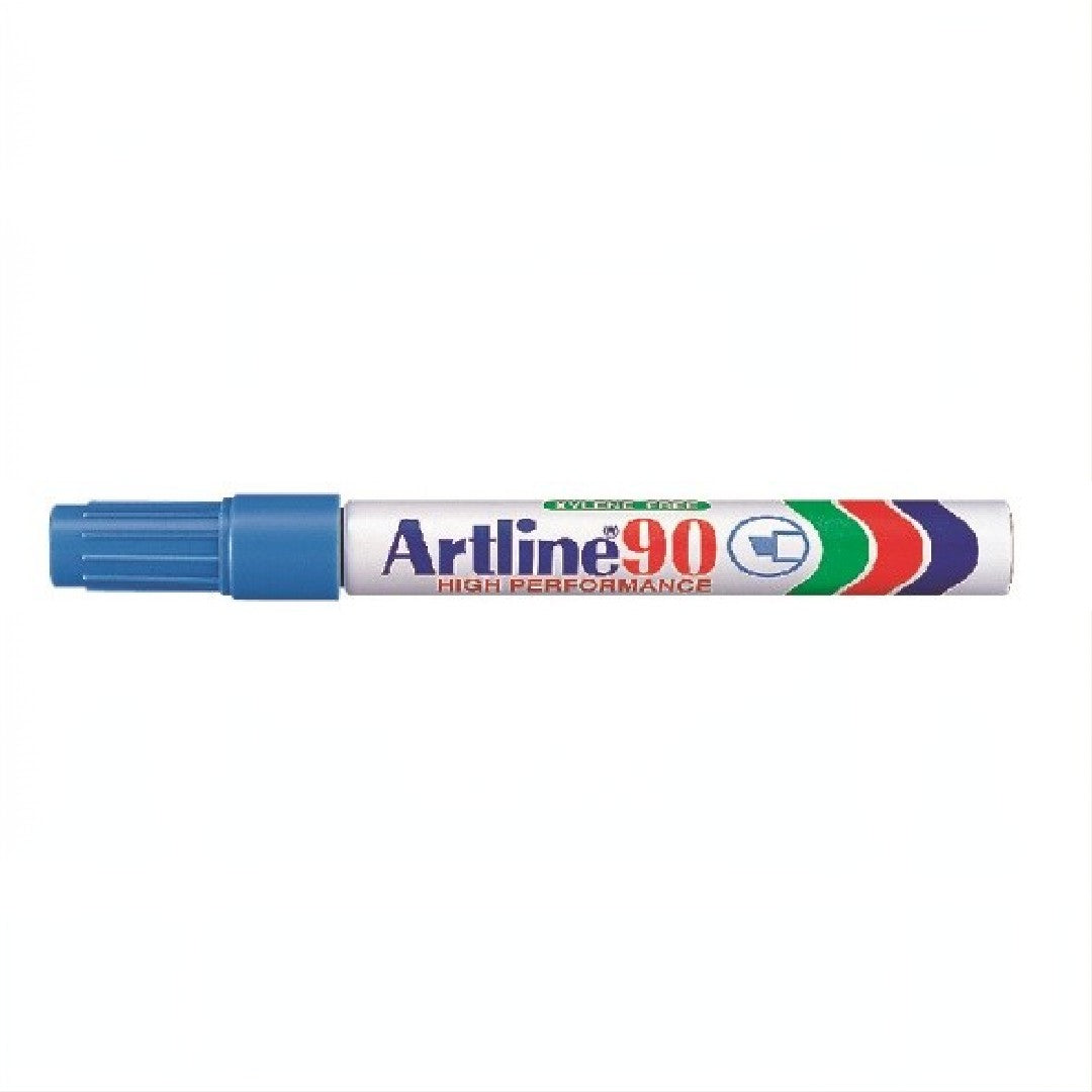 Artline Märkpenna 90 Skuren Ljusblå 2–5mm 12/fp