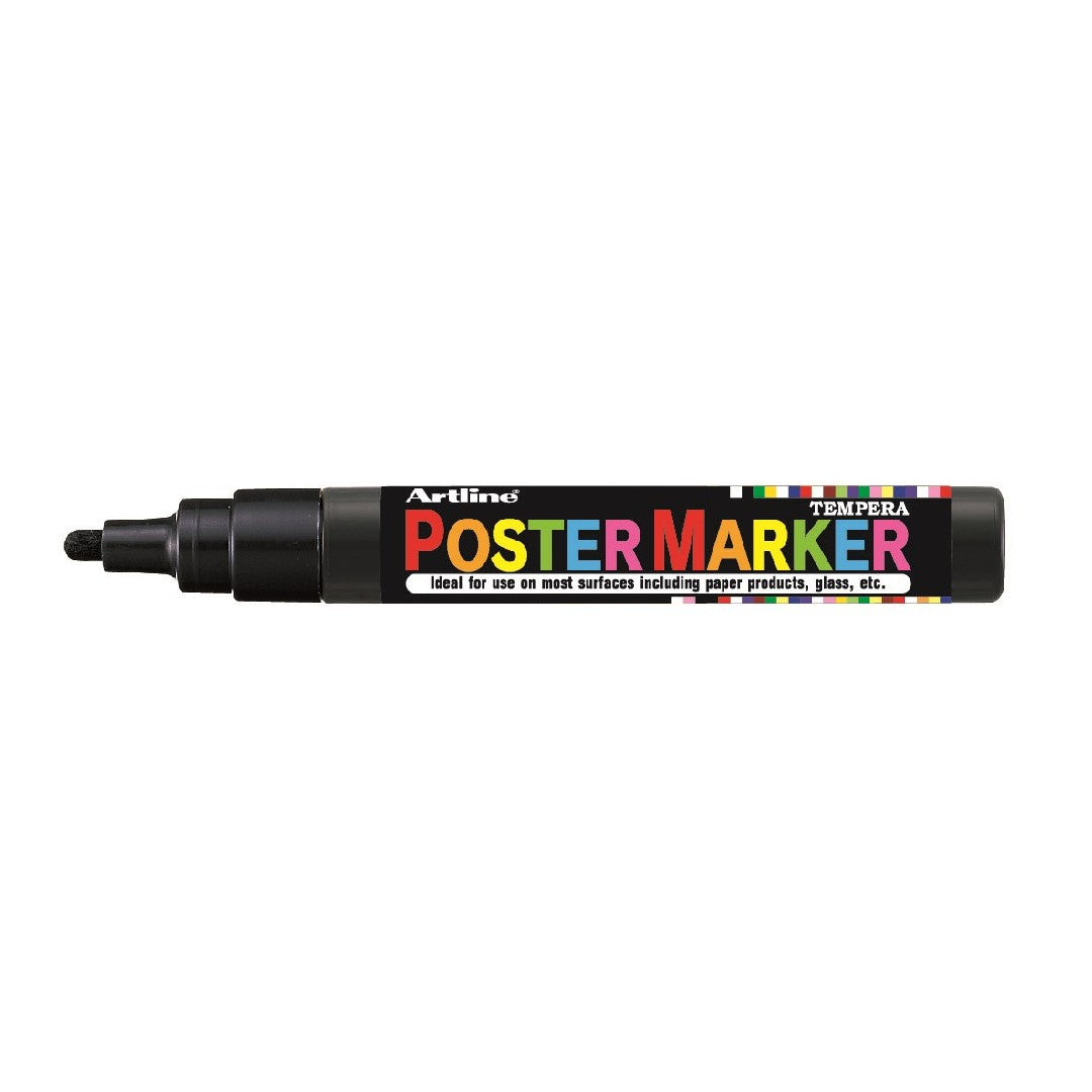Artline Poster Marker 2,0mm Svart 12/fp