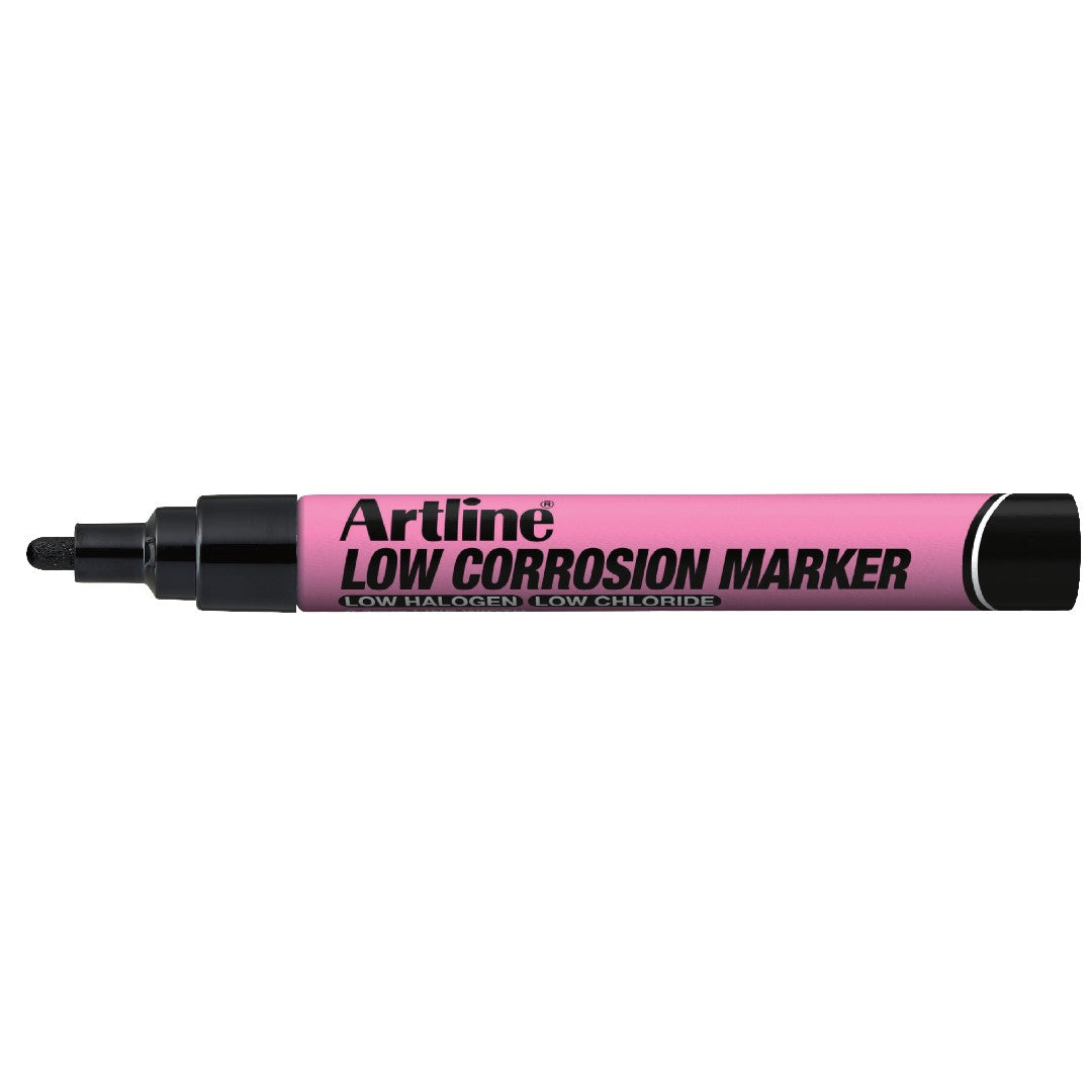 Artline Märkpenna Low Corrosion Rund Spets Svart 12/fp