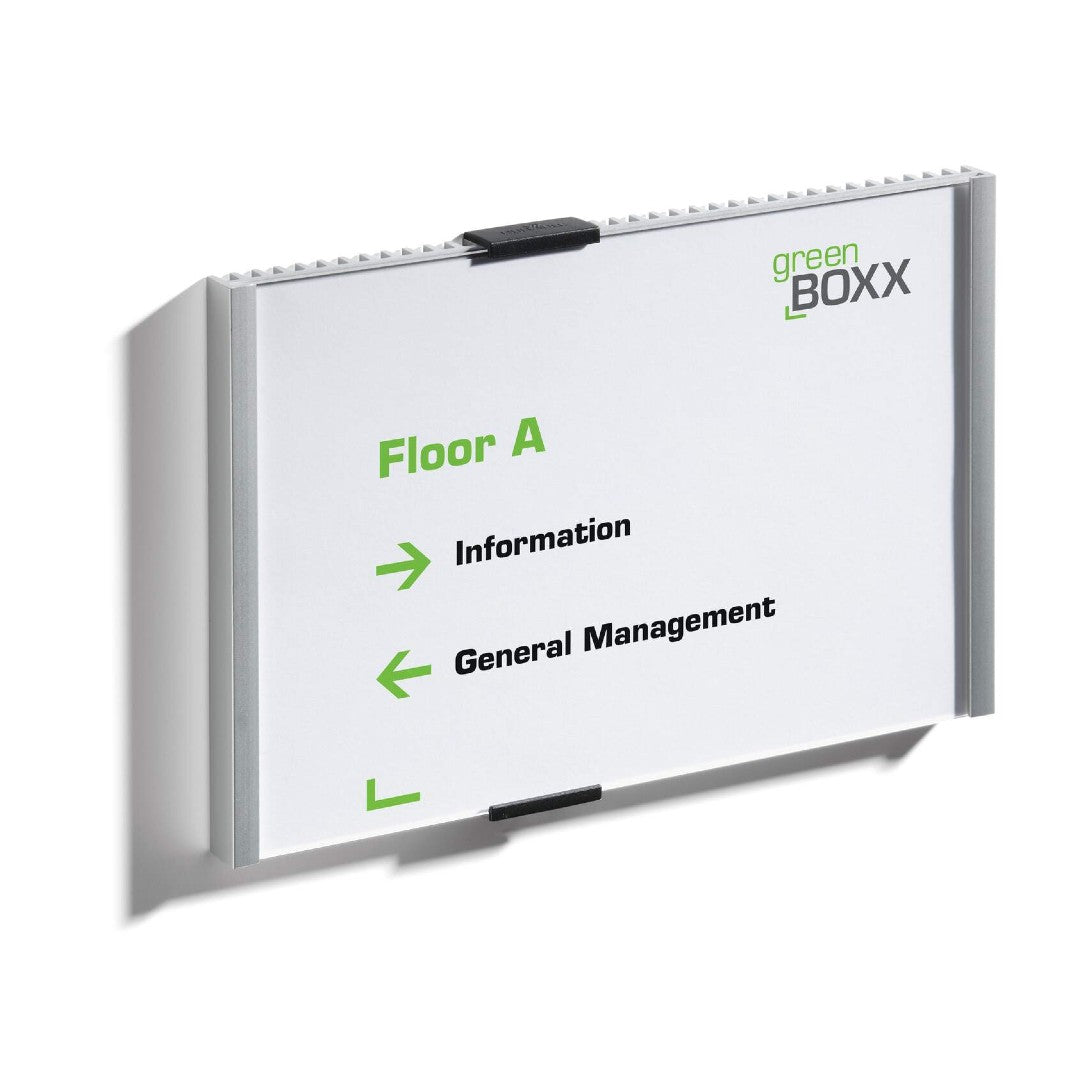 Durable Dörr & väggskylt Info Sign A5L, aluminium, 210x148,5mm