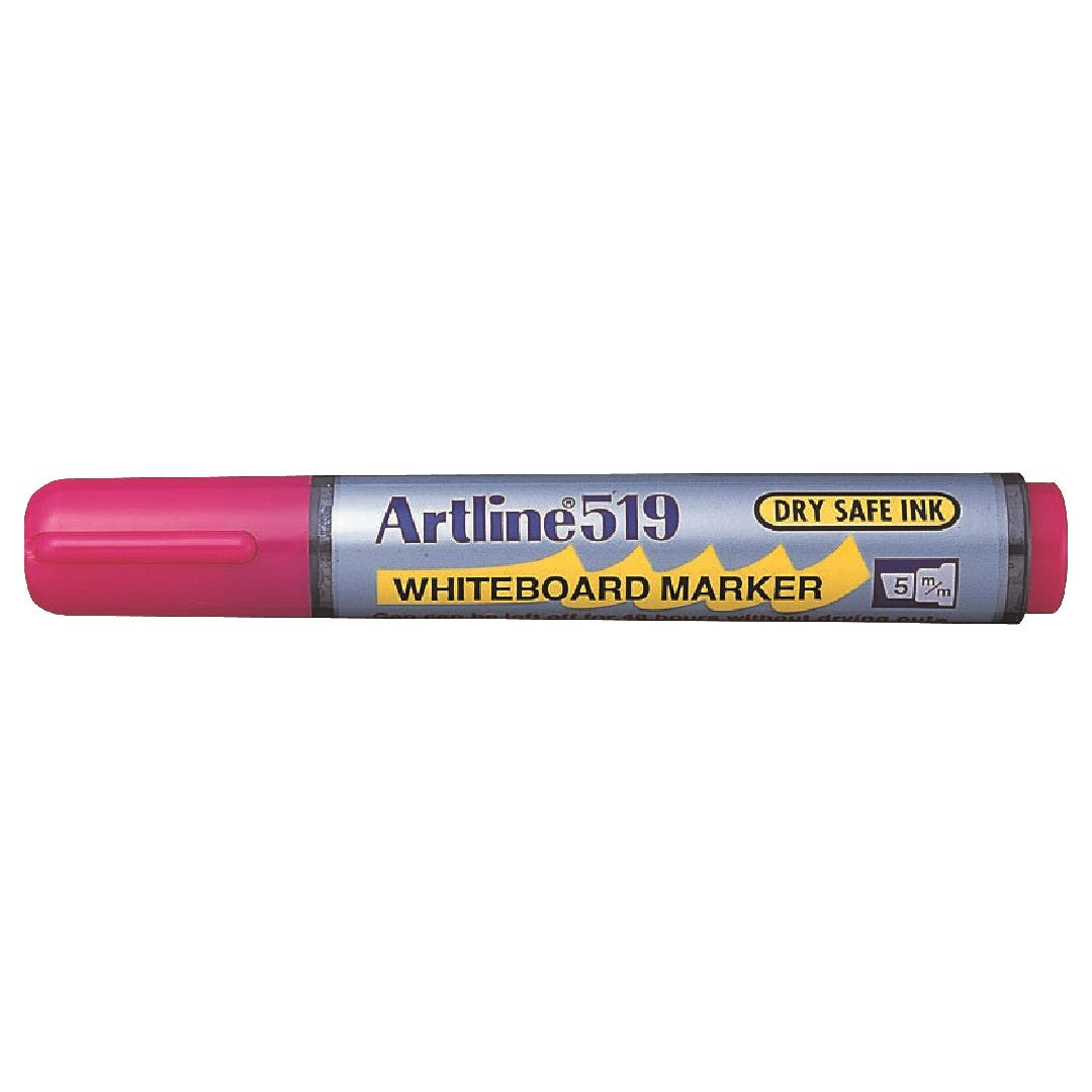 Artline Whiteboardpenna 519 Skuren Spets Rosa 12/fp