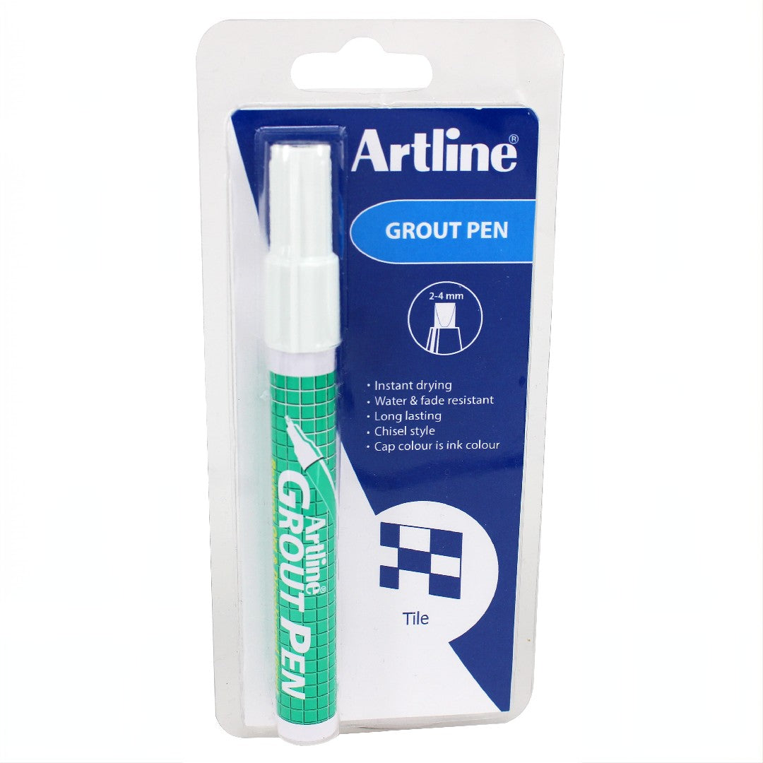 Artline Märkpenna 419 Grout Pen Skuren Spets Grå 1-blister