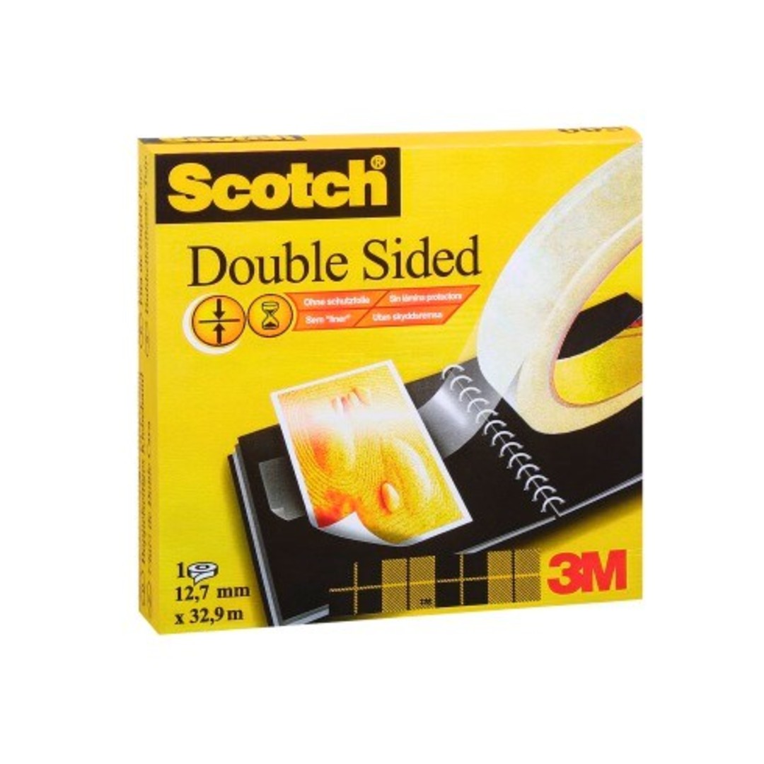 Dubbelhäftande Tejp Scotch 665 12mm x 33m