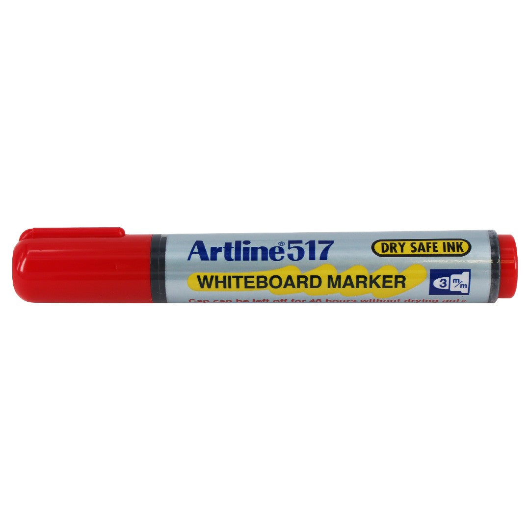 Artline Whiteboardpenna 517 Rund Spets Röd