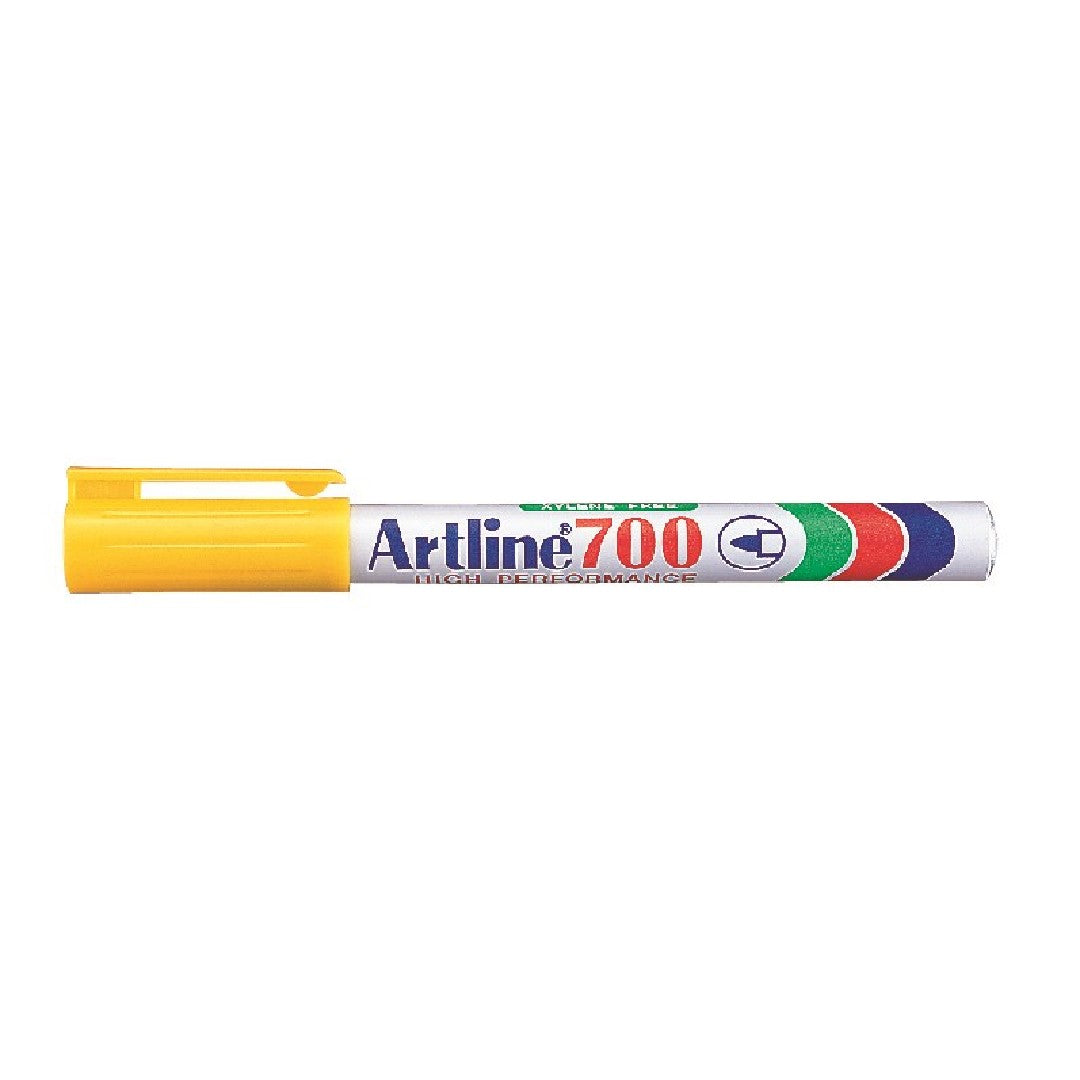 Artline 700 Märkpenna Rund 0,7mm Gul 12/fp