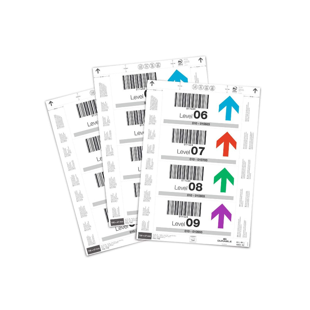 Durable Instick Logistikfickor 150x67 240/fp
