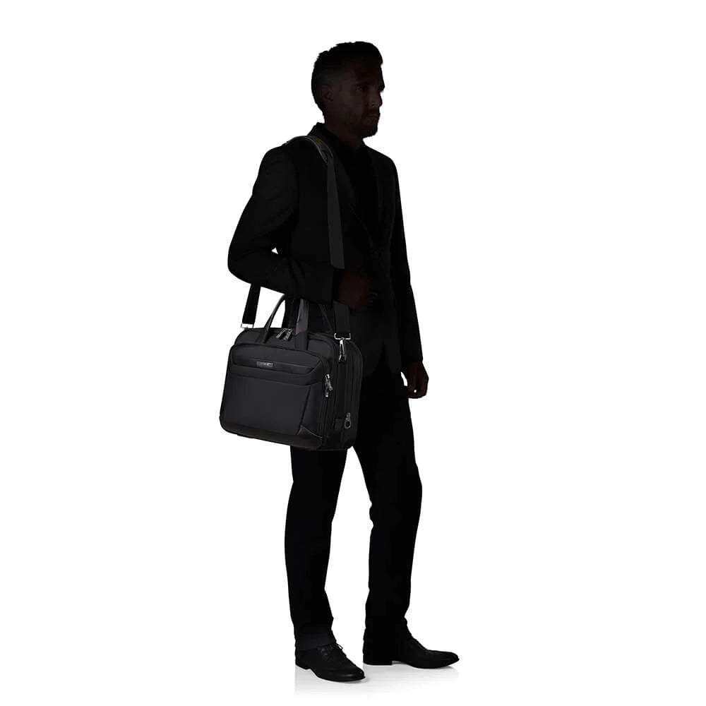 Samsonite Datorväska Pro-DLX6 15,6" Expanderbar Svart
