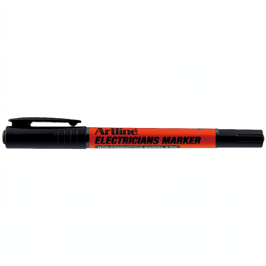 Artline Electricians Marker Svart 12/fp