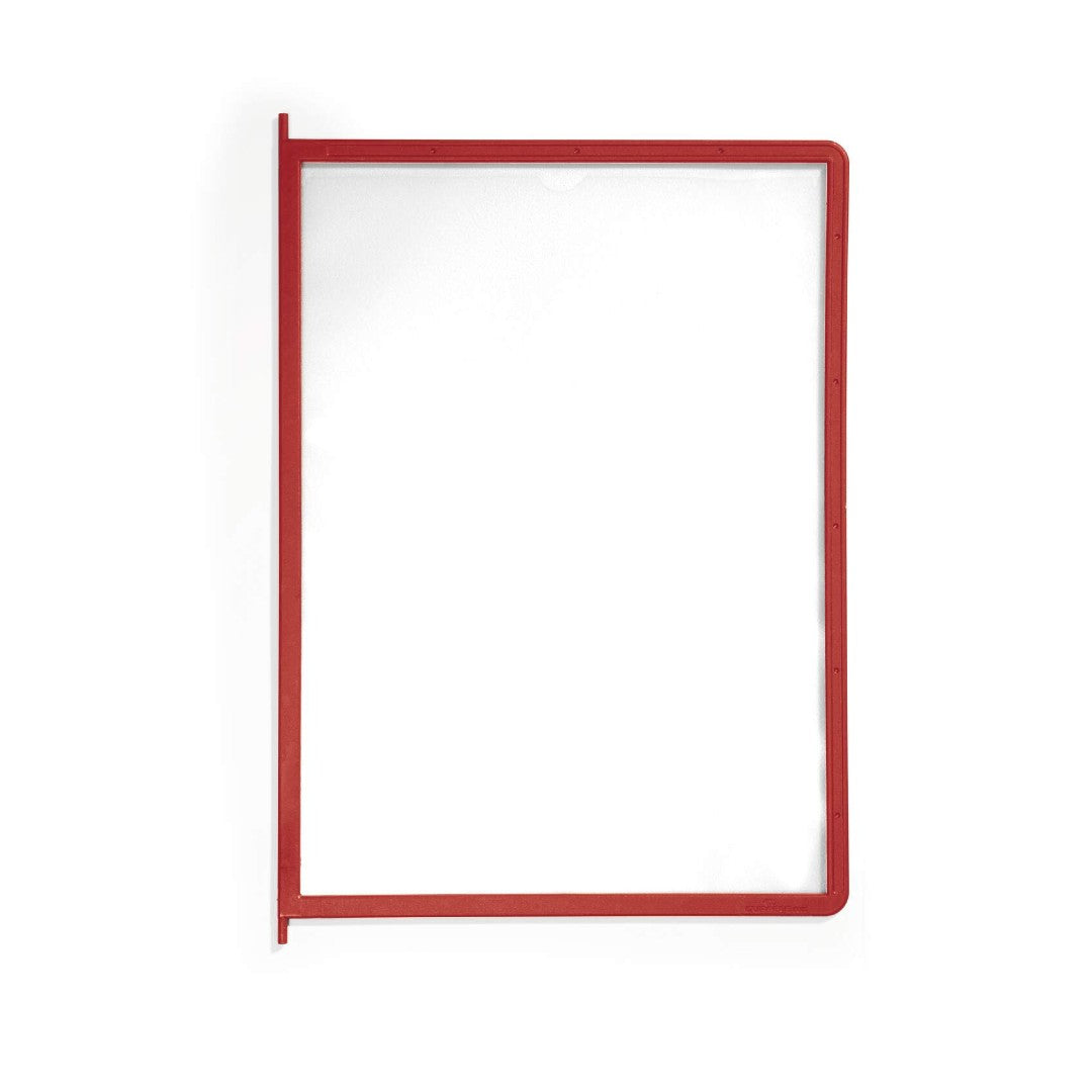 Durable Panel Sherpa med stift röd A4