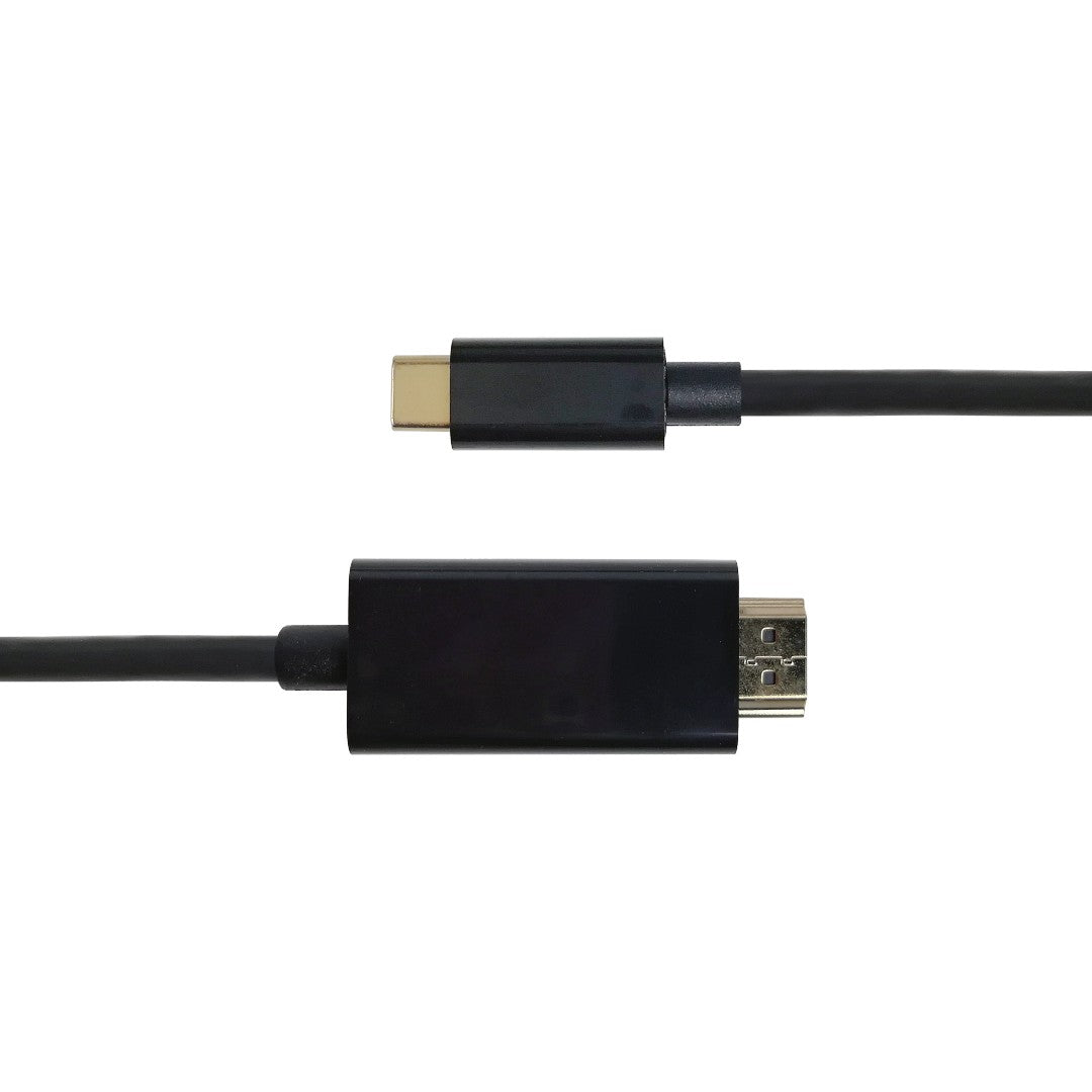 Deltaco USB-C till HDMI-kabel 1m Svart