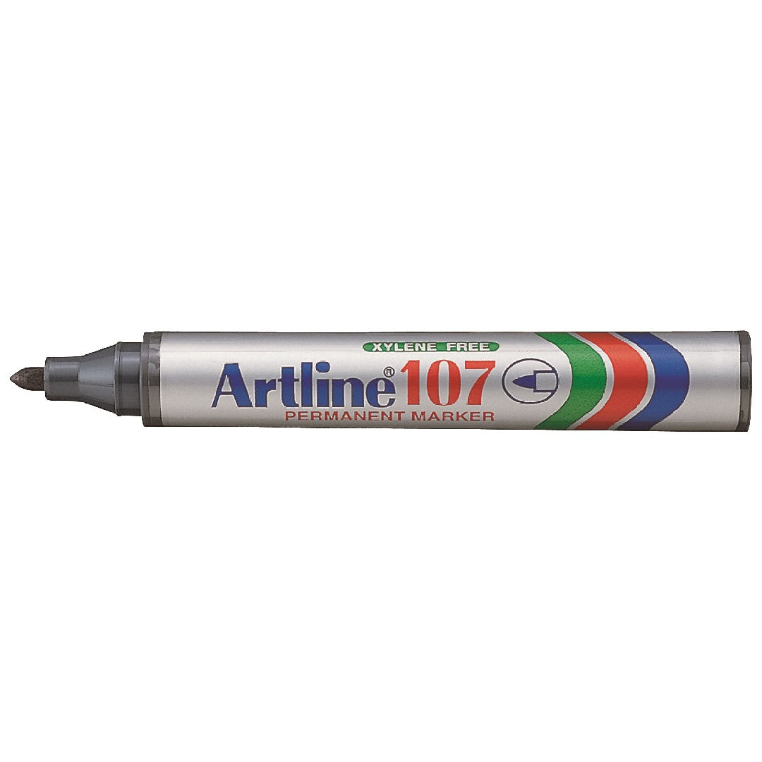 Artline Märkpenna 107 Rund Svart 1.5mm 12/fp