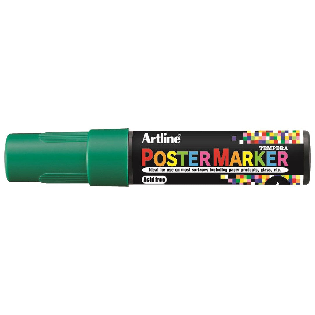 Artline Poster Marker 6,0mm Grön 6/fp