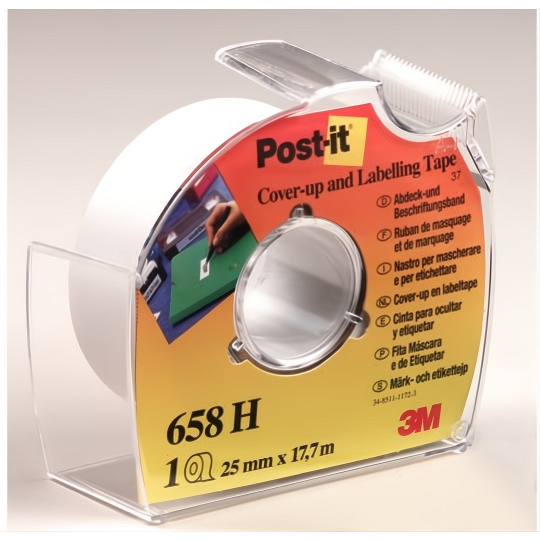 Post-it Korrigeringstejp 3M 658, 25,4mm x 17,7m