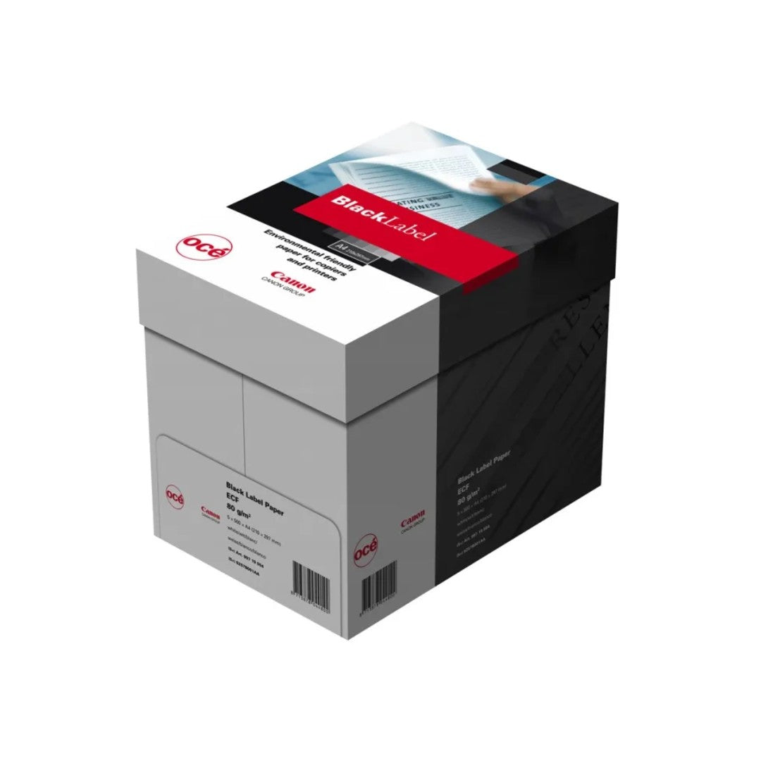 Canon Black Label A4 Kopieringspapper 80g Ohålat 2500 ark