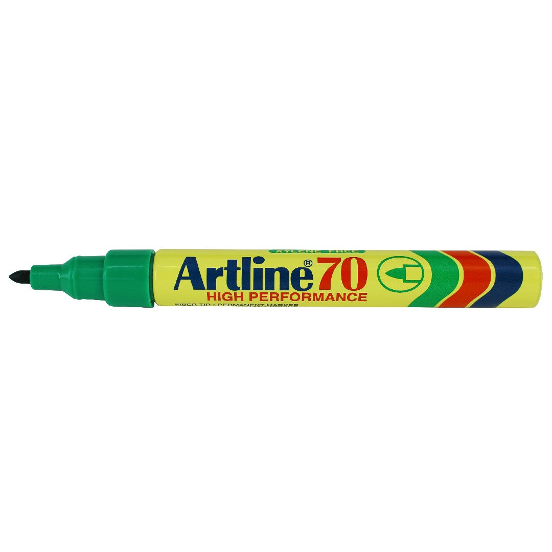 Artline Märkpenna 70 Rund Grön 1.5mm 12/fp
