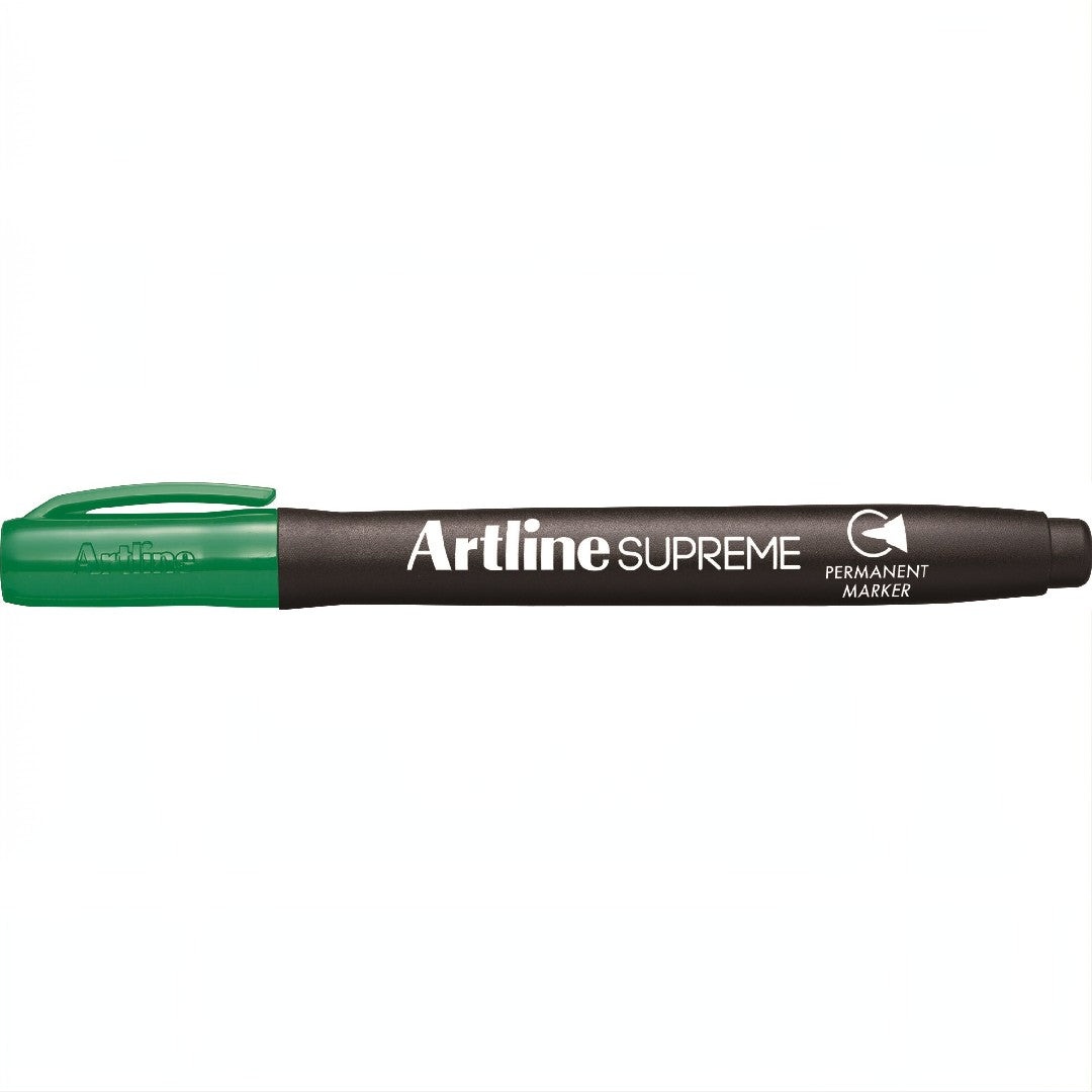 Artline Supreme Märkpenna Rund Spets 1mm Grön 12/fp