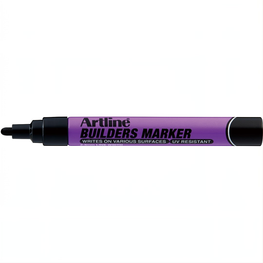Artline Builders Marker Svart 12/fp