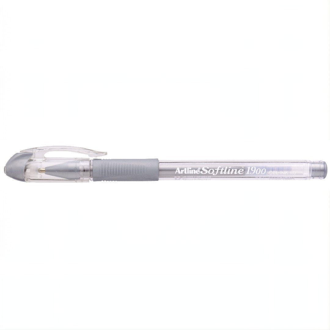 Artline 1900 Softline Gelpenna 0,7mm Silver 12/fp