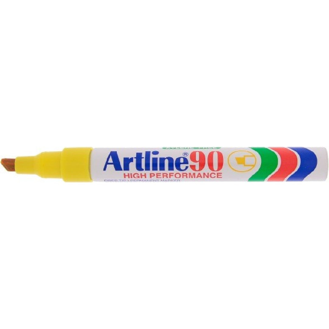 Artline Märkpenna 90 Skuren Gul 2–5mm 12/fp