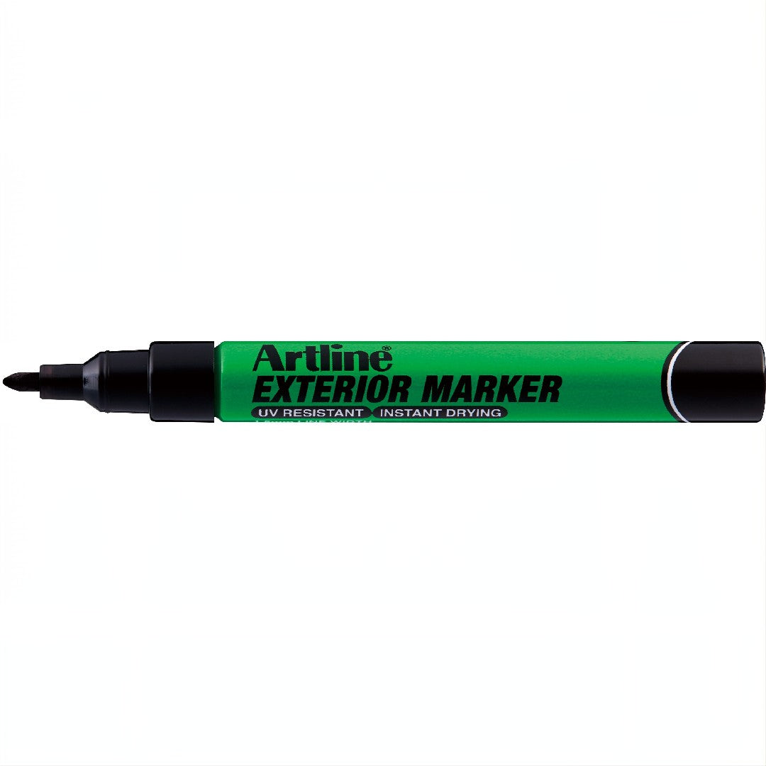 Artline Exterior Märkpenna Rund Spets 1.5mm Svart 12/fp