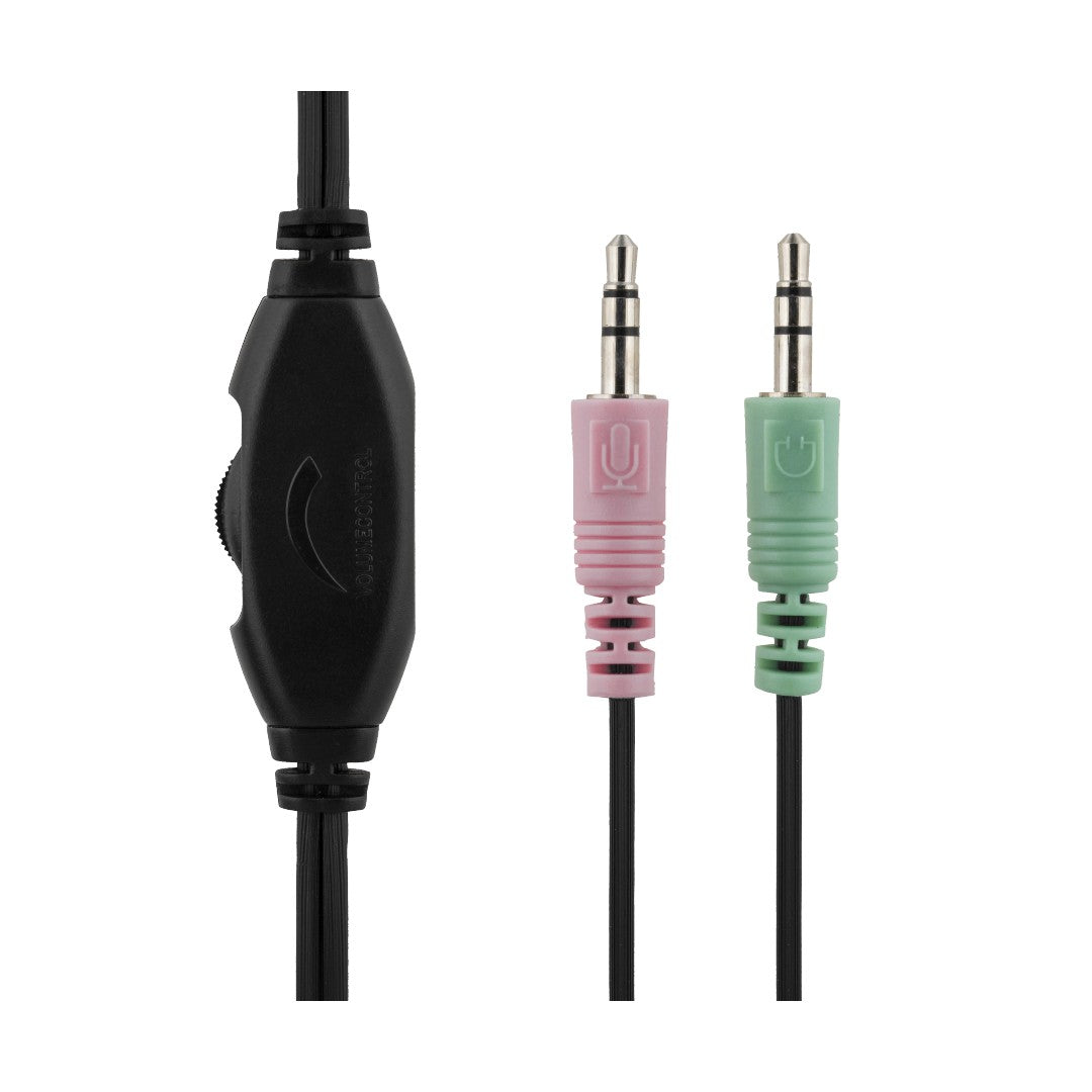 Deltaco Datorheadset HL-2 Svart