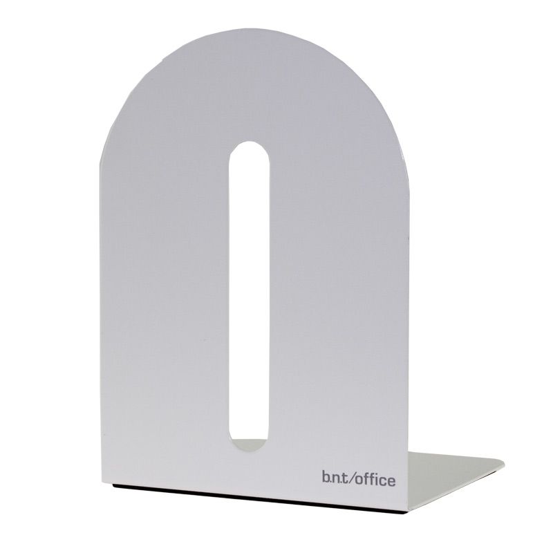 BNT Office Bokstöd Metall Vit 15cm 2/fp