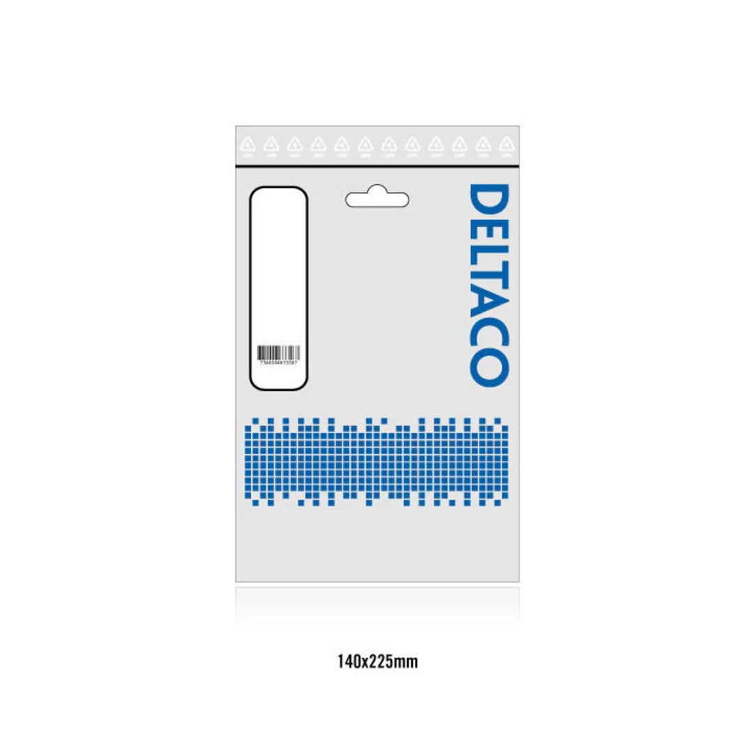 Deltaco USB 2.0 Förlängningskabel 3 m