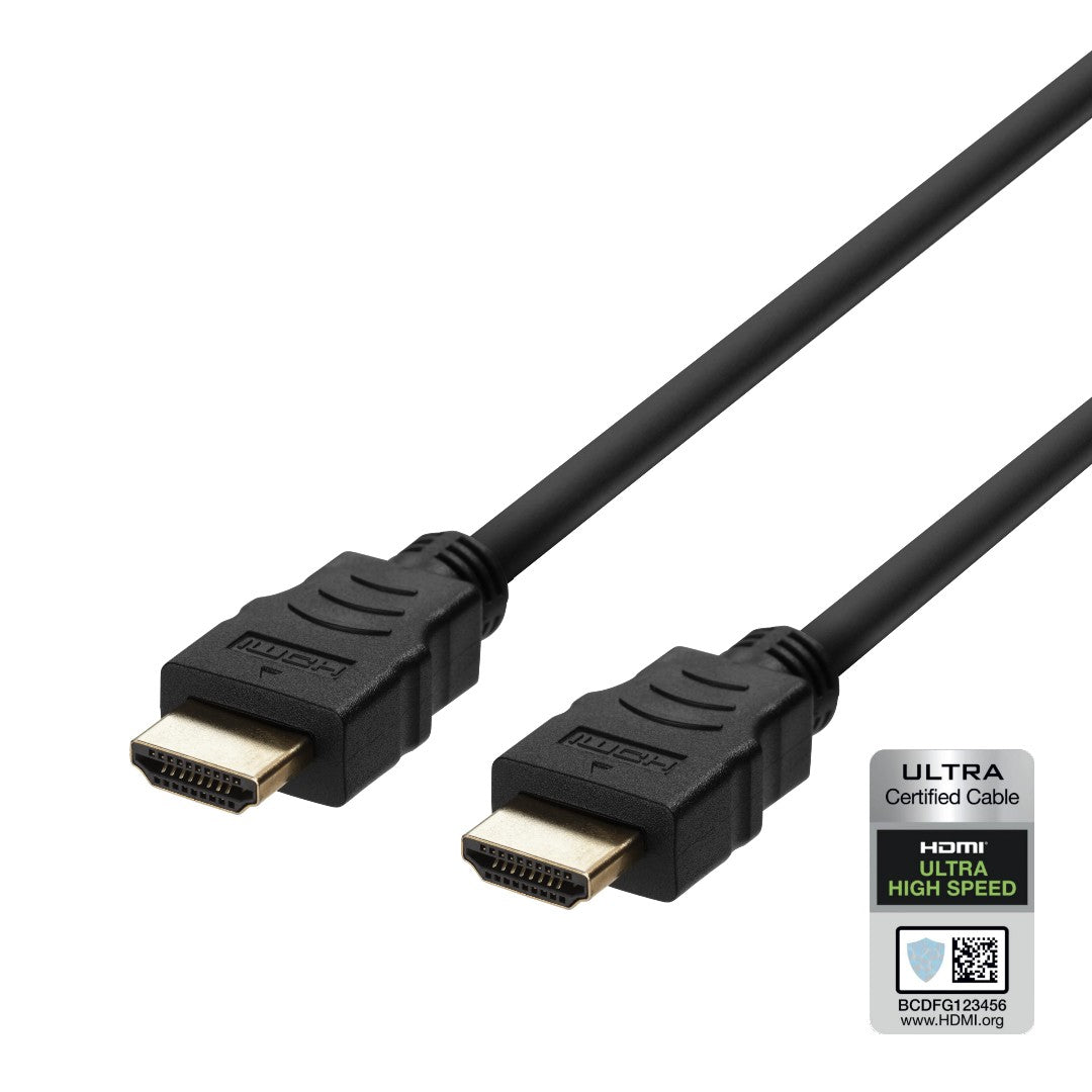 Deltaco HDMI-kabel High Speed 2m svart