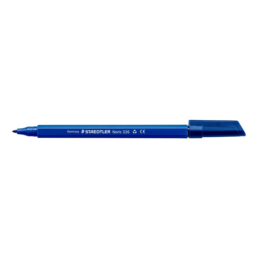 Staedtler Fiberpenna 326 Blå 1mm 10/fp