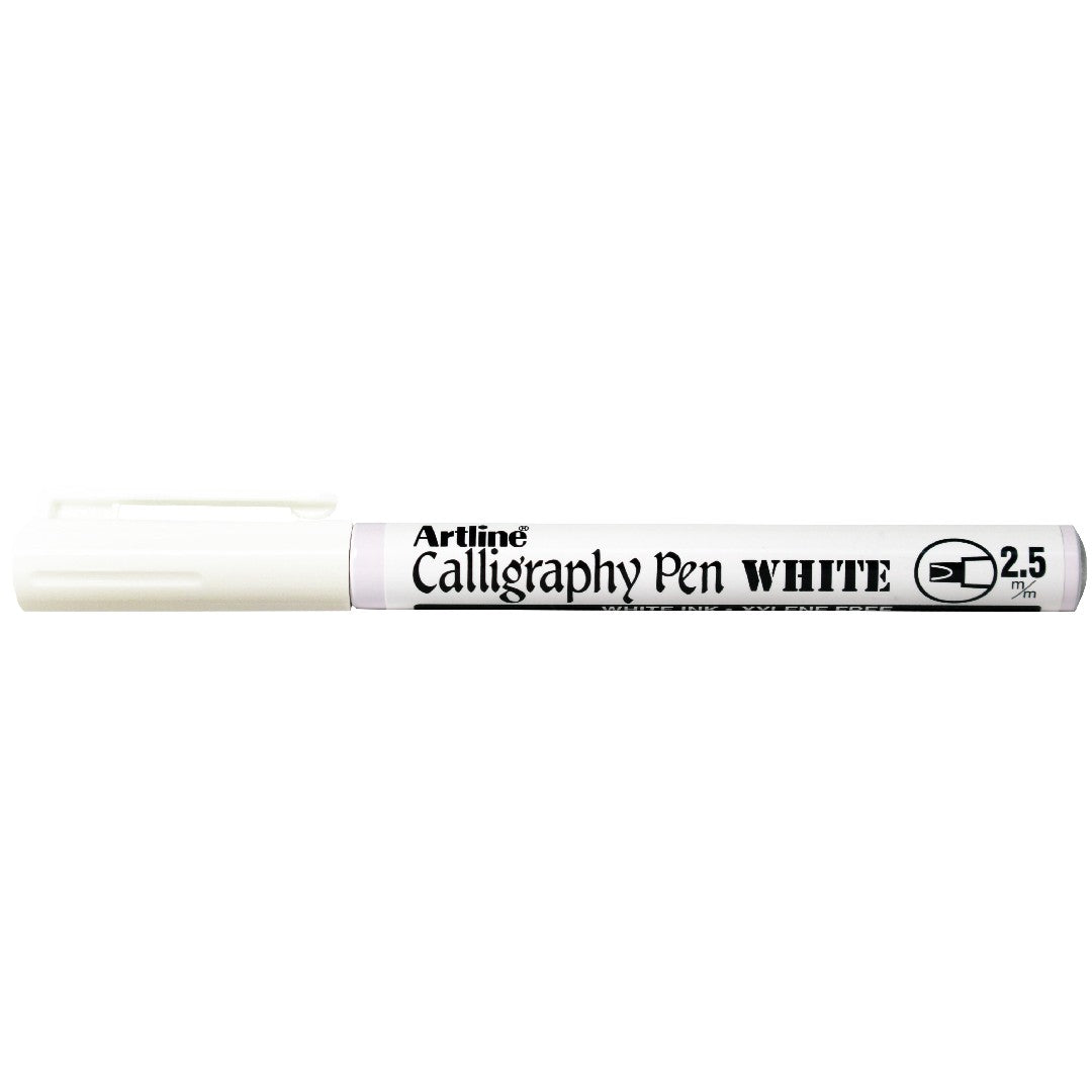 Artline Märkpenna 993 Kalligrafi Vit 2,5mm 12/fp