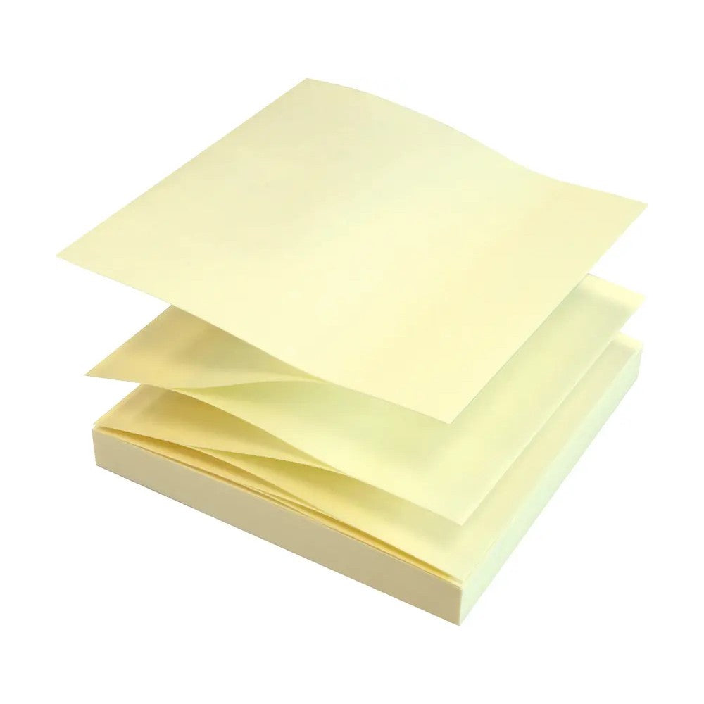 Notis Z-block 76x76mm Gul 6/fp