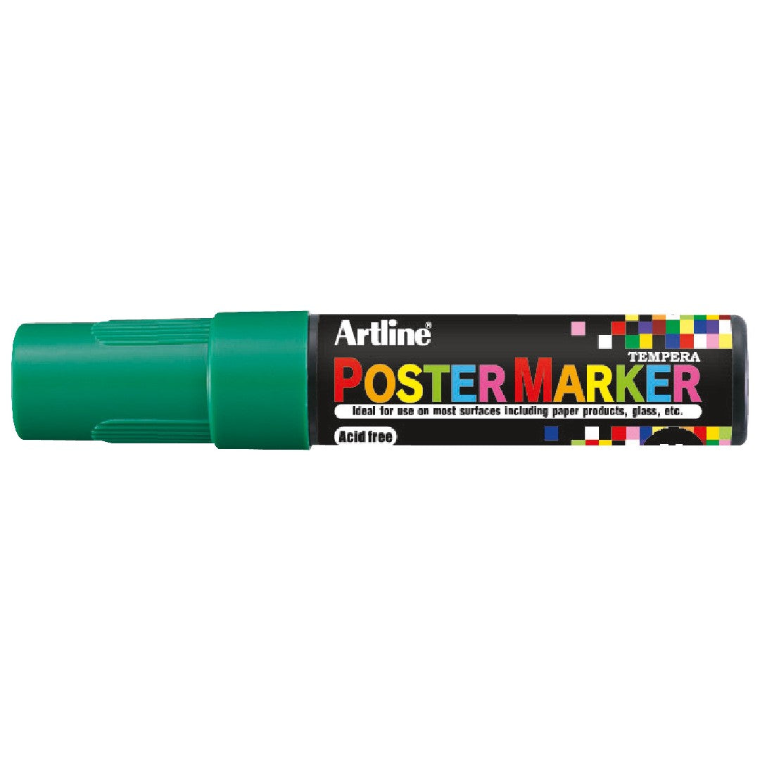 Artline Poster Marker 12mm Grön 6/fp