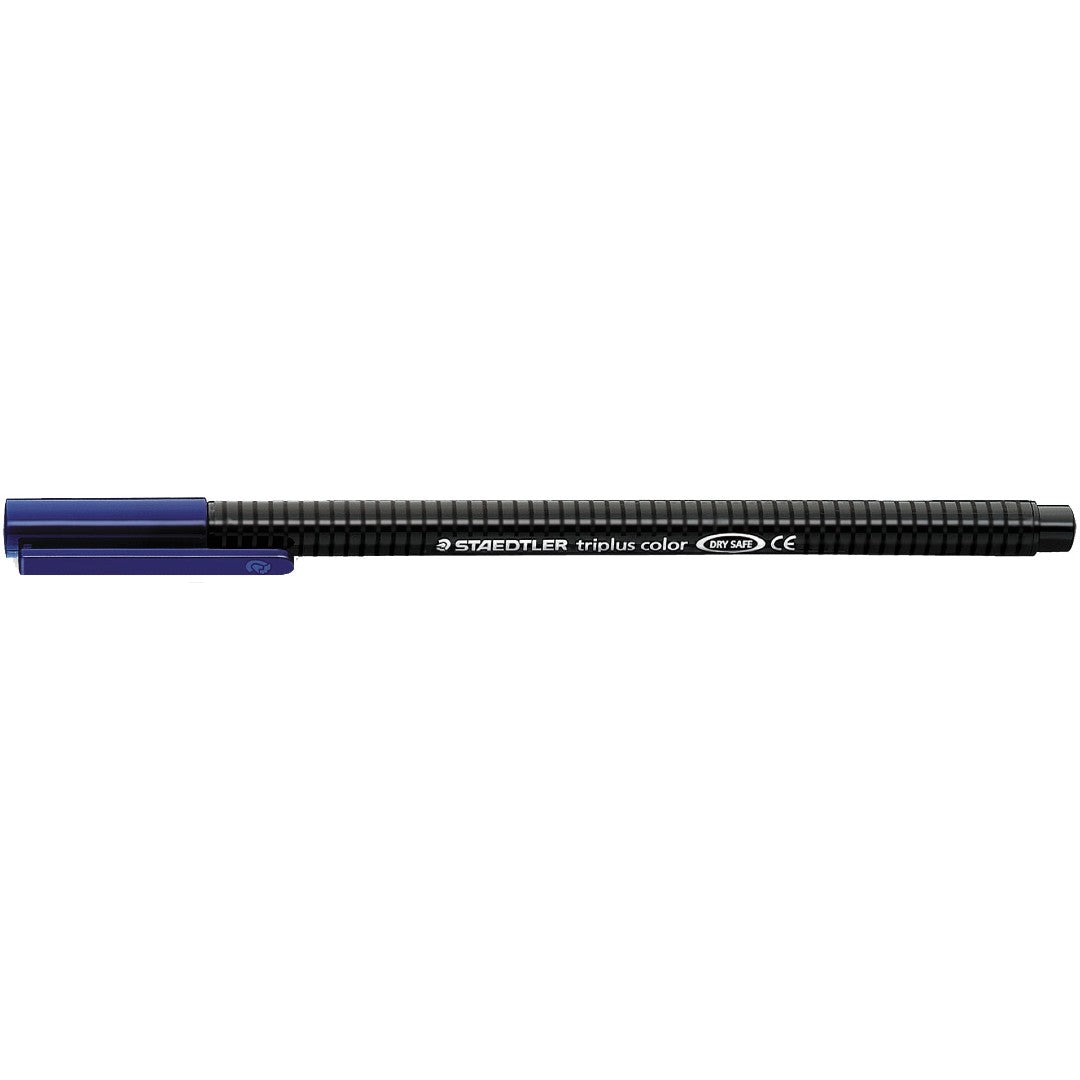 Staedtler Fiberspetspenna Triplus Color 1.0mm Svart 10/fp